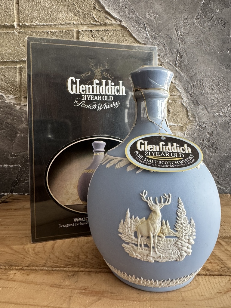 Glenfiddich 21 years Wedgwood Jasper