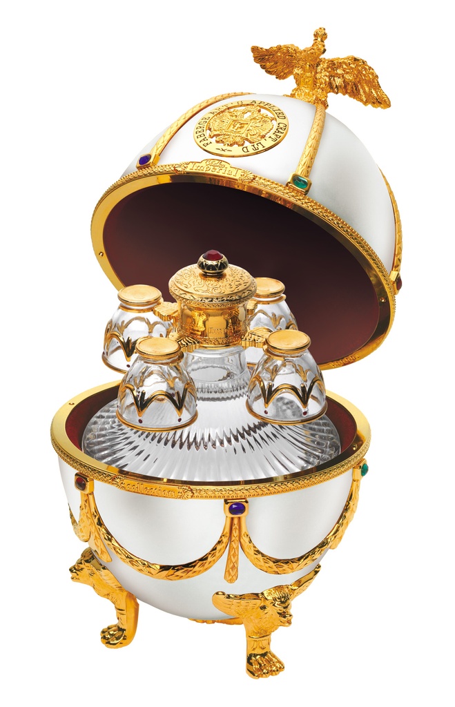 Ladoga Imperial Collection Fabergé Pearl White