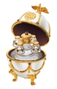 Ladoga Imperial Collection Fabergé Pearl White
