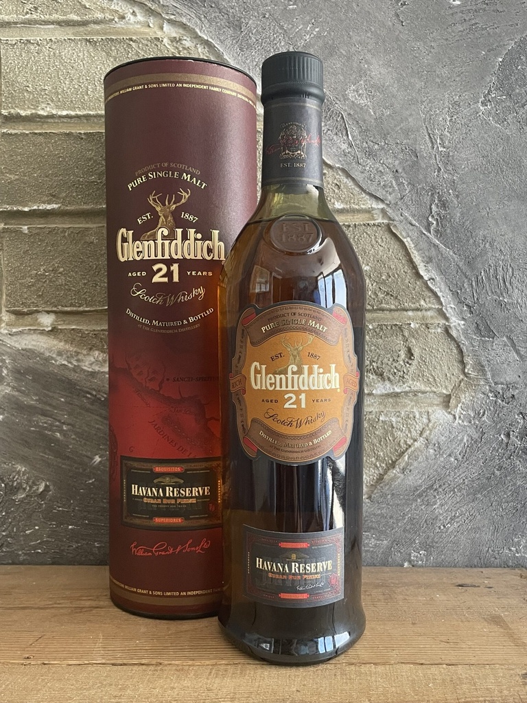 Glenfiddich 21 years Havana Reserve