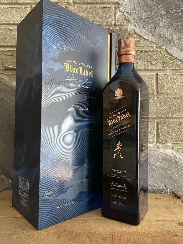 Johnnie Walker Blue Label Ghost and Rare Brora