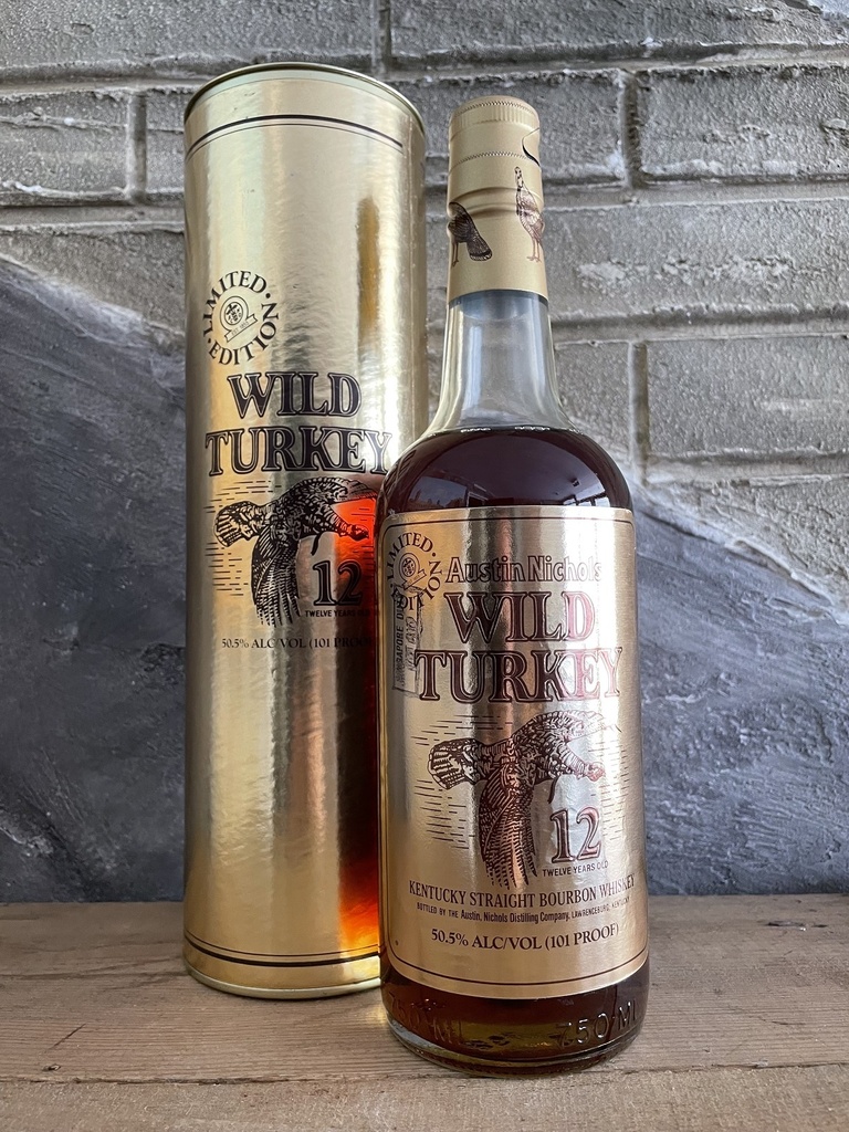 Wild Turkey 12 years Cheesy Gold Foil