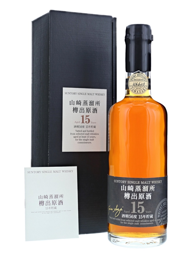 Suntory Yamazaki 15 years Tarudashi Gensyu 56%