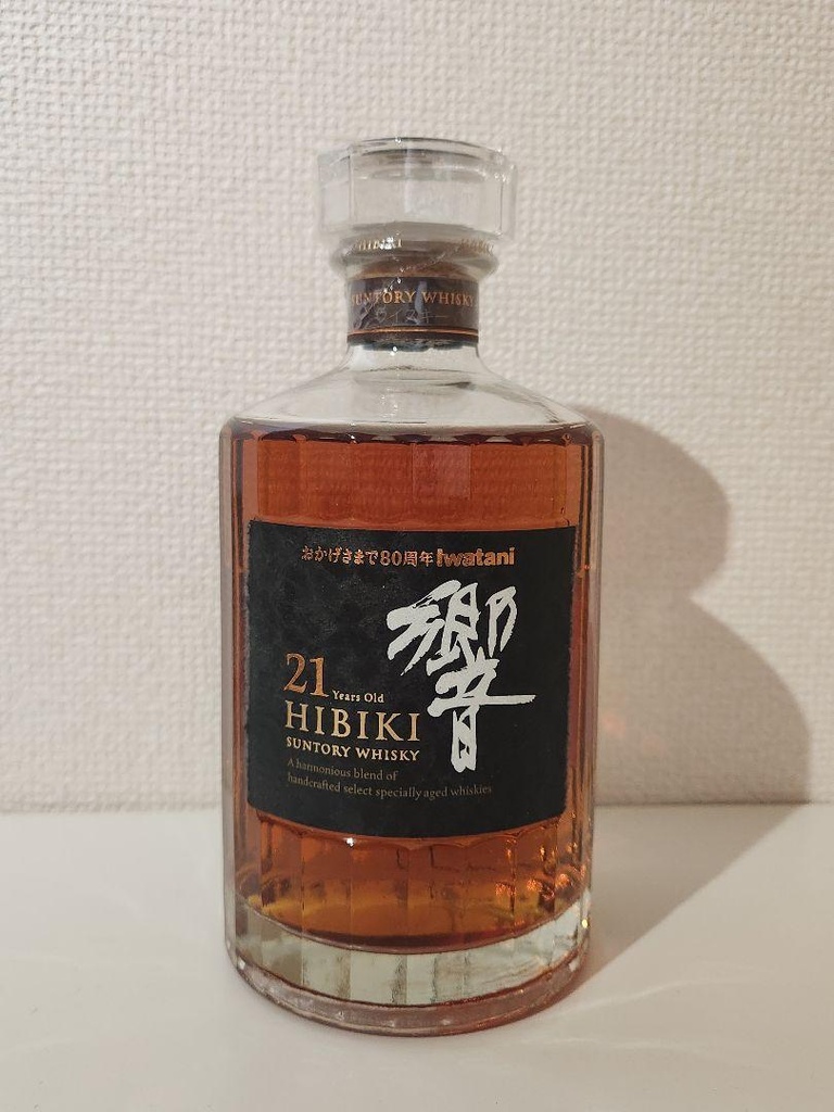 Suntory Hibiki 21 years Iwatani 80th Anniversary