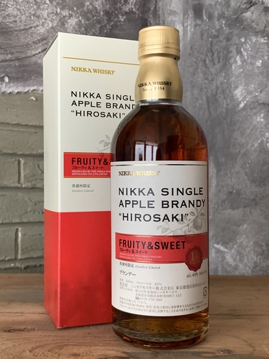 Nikka Hirosaki 12 years Single Apple Brandy Fruity & Sweet