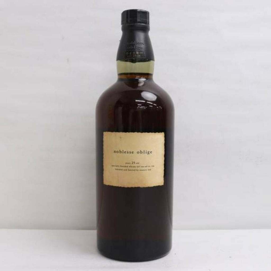 Suntory Yamazaki 1989 Noblesse Oblige