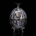 Ladoga Imperial Collection Fabergé Silver & Blue Flowers