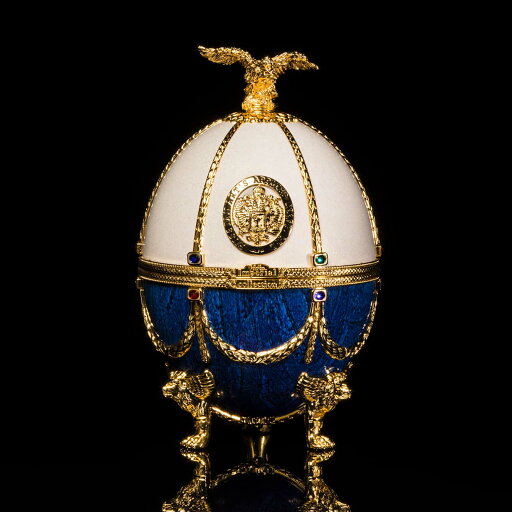 Ladoga Imperial Collection Fabergé Pearl Sapphire