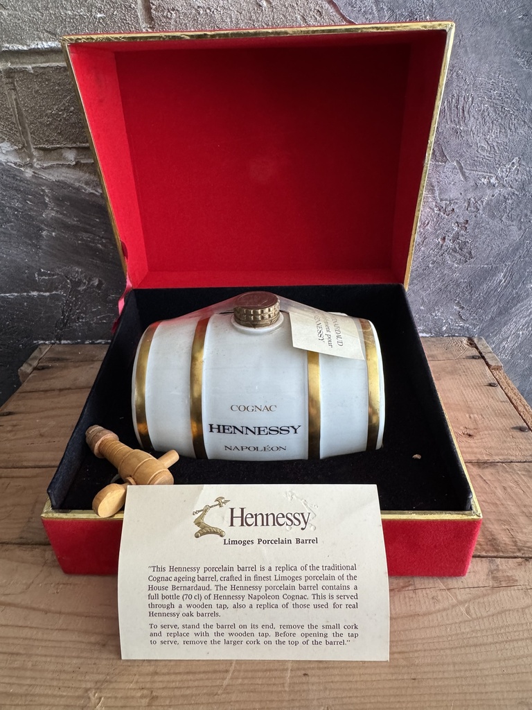 Hennessy Napoleon Limoges Porcelain Barrel