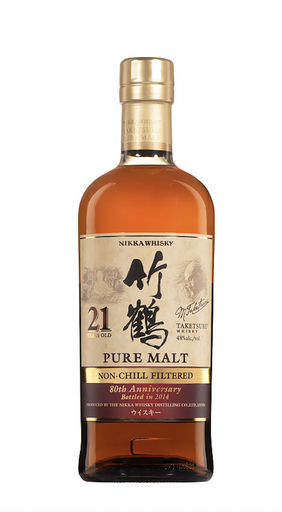 Nikka Taketsuru 21 years Non-Chill Filtered