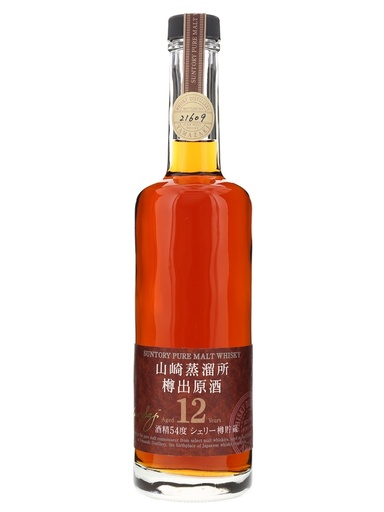 Suntory Yamazaki 12 years Tarudashi Genshu 54%