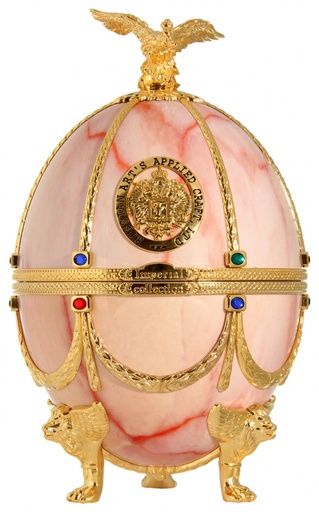Ladoga Imperial Collection Fabergé Pink Marble