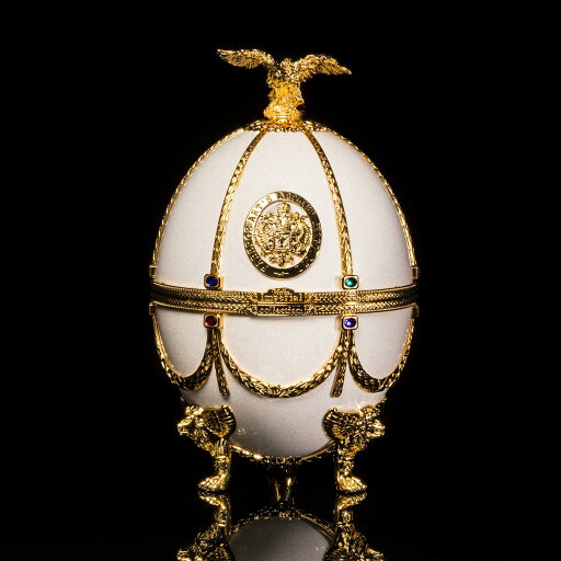 Ladoga Imperial Collection Fabergé Pearl White