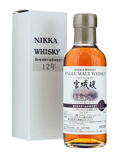 Nikka Miyagikyo 12 years Sherry & Sweet (180ml)